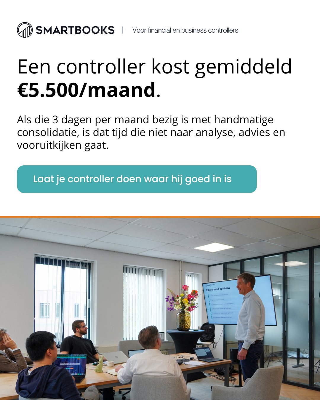 Advertentie — SmartBooks: controller €5.500/maand